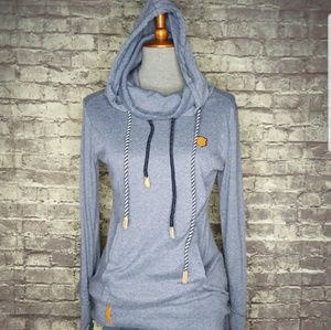 Naketano pullover size m blue